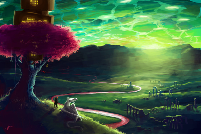 back_angle cane dragonmom epic land_of_thought_and_flow liberatrix lusus noose scalemates terezi_pyrope trees wallpaper