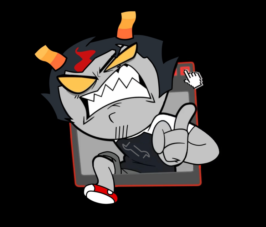 2025 facial_hair fantroll fullres homestuck:_the_animated_pilot meowingmilk parody solo