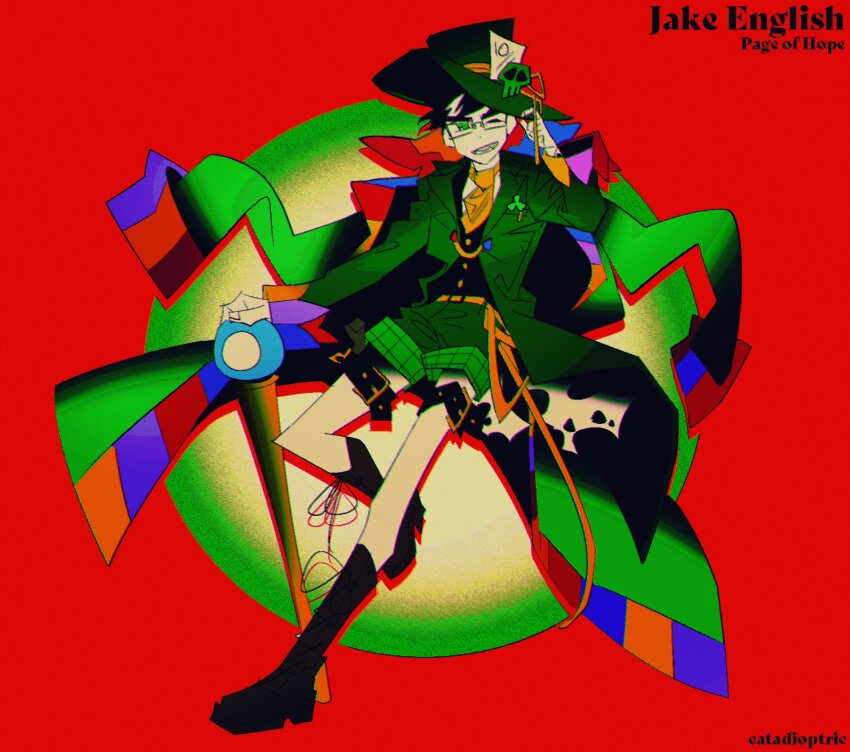 2023 alice_in_wonderland cairo_overcoat cata_dioptric crossover fashion formal fullres golden_cuestaff hat jake_english solo text wonk