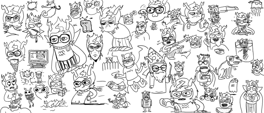 (0_‿_0_✿) ? ahab's_crosshairs alcohol alternate_hair animalstuck art_dump blood blush book codtier computer crying dead diamond dream_ghost eridan's_guts eridan_ampora food freckles godtier grayscale headshot heart hope_aspect kneeling laughing_alone_with_salad meme multiple_personas no_glasses prince skellyanon smiling_eridan smoking solo spade the_finger thought_balloon vomit wizard_hat