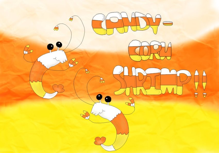 candy_corn_shrimp solo squiddles tacoroach text