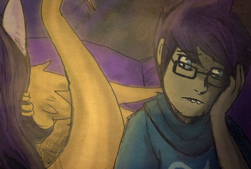 breath_aspect broken_source cawoof davesprite dogtier godtier heir jade_harley john_egbert redrom shipping sprite