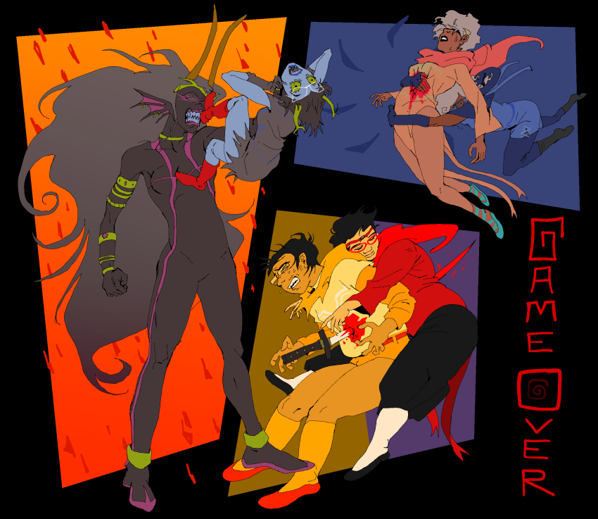 2024 ancestors aranea_serket blood body_modification crocker_corruption crying dancestors dead facial_hair fullres godtier her_imperious_condescension hope_aspect impalement jaggy_lines jake_english jane_crocker light_aspect mindfang_dress page repliiku reverse_hug rogue rose_lalonde roxy_lalonde seer starter_outfit strife text tiaratop unbreakable_katana void_aspect