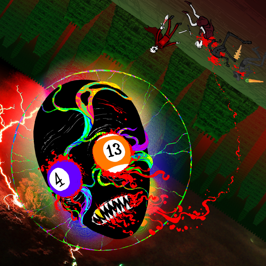 2022 achrananth agent_uniform blood caledfwlch cover_art dave_strider dead decapitation dirk_strider fullres godtier golden_cuestaff headshot heart_aspect jack_noir jaggy_lines juju_breaker knight land_of_tombs_and_krypton prince roboslick spades_slick time_aspect unbreakable_katana union_jack upside_down