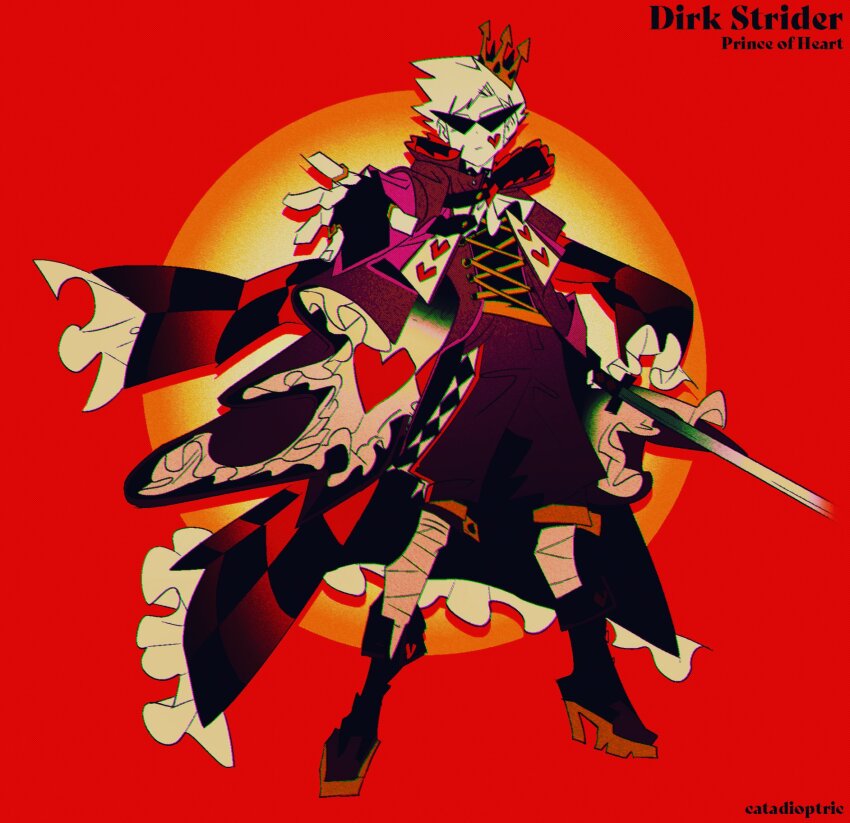 2023 alice_in_wonderland cata_dioptric crossover dirk_strider fashion formal fullres heart solo text unbreakable_katana