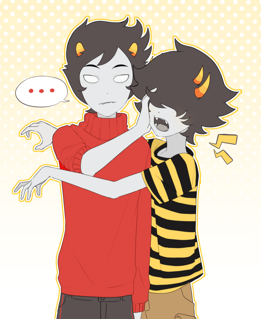 2025 bee_outfit dancestors dream_ghost fullres kankri_vantas mituna_captor no_hat r_ch07 starter_outfit word_balloon
