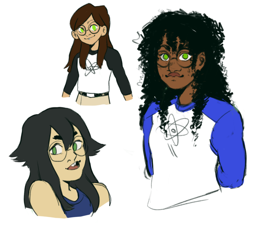 alternate_hair callithump jade_harley multiple_personas solo starter_outfit