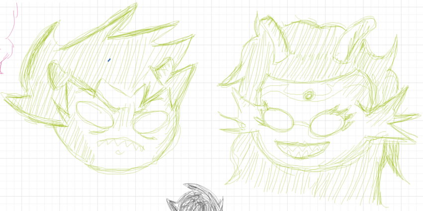 2026 anonymous_artist dream_ghost feferi_peixes fullres headshot karkat_vantas monochrome nsfw_source