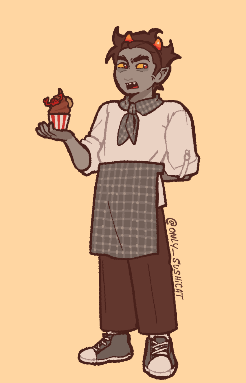 2025 alternate_hair casual crabs fashion food fullres honey_&amp;_butter jaggy_lines karkat_vantas onlysushicat solo