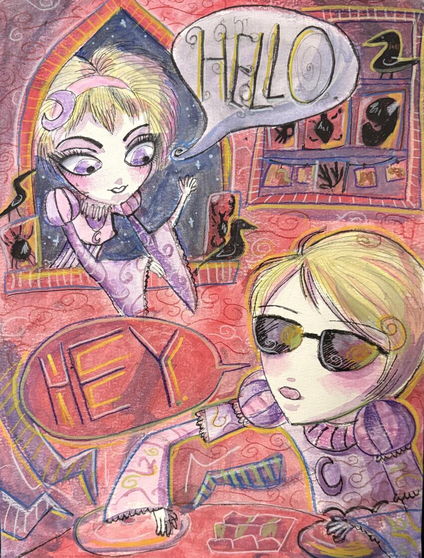 2026 animals dave_strider dreamself fullres moon rose_lalonde spiders stars text turntables twiinarmageddonss word_balloon