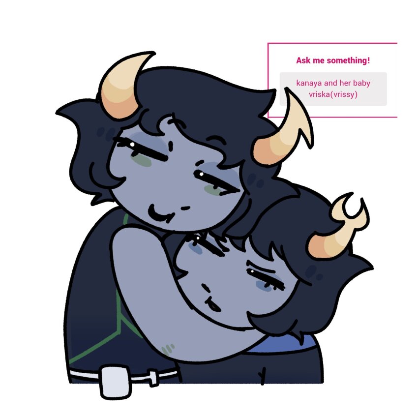 2026 candy_timeline fashionista_rebel_uniform fullres homestuck:_beyond_canon hug kanaya_maryam maekammy starter_outfit text vriska_maryam-lalonde