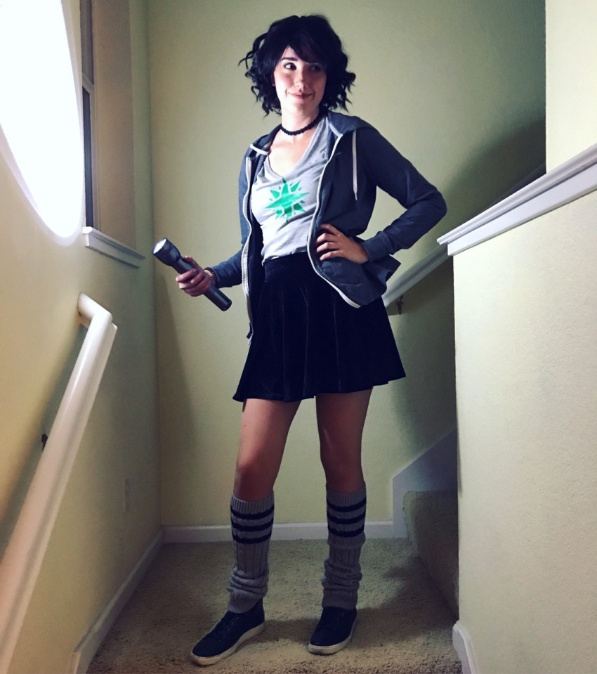 cosplay flashlight hiveswap joey_claire mkla-cosplay real_life solo