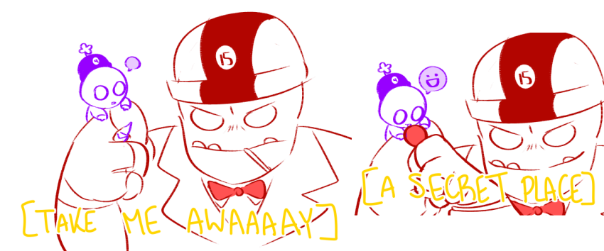 2018 4can candy cans carrying clover clover_with_a_mouth comic emoticon felt food fullres karmagicians monochrome redrom shipping starter_outfit text word_balloon