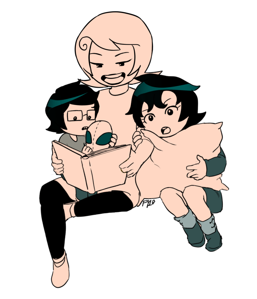 book f1a910 hiveswap joey_claire jude_harley mom