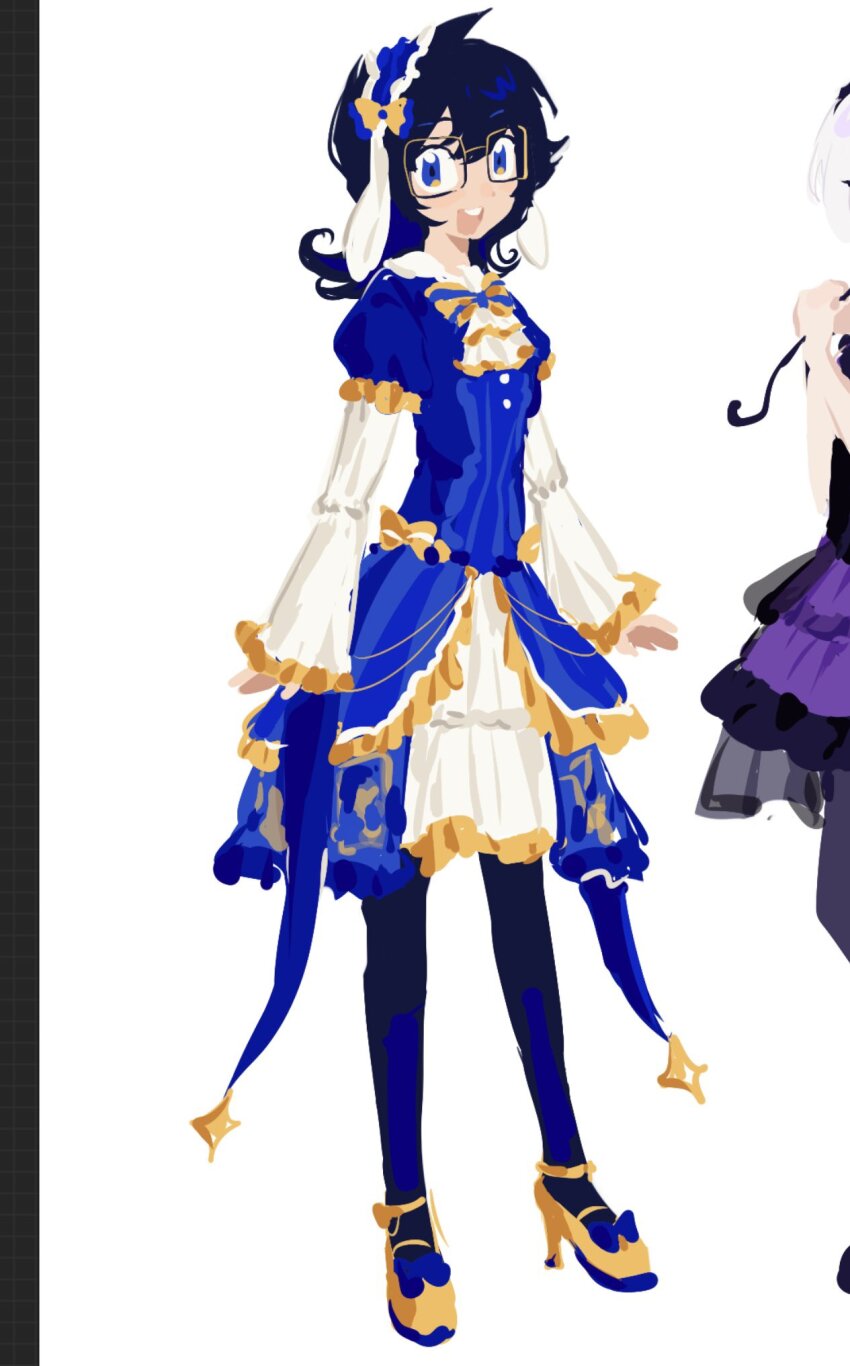 2026 animal_ears art_program_in_frame blush fashion formal fullres head_out_of_frame john_egbert june_egbert muffin_puppi rose_lalonde