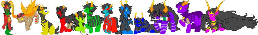 ancestor_cast ancestors expatriate_darkleer grand_highblood her_imperious_condescension marquise_spinneret_mindfang my_little_pony neophyte_redglare orphaner_dualscar ponified screamingfish the_disciple the_dolorosa the_handmaid the_psiioniic the_sufferer the_summoner