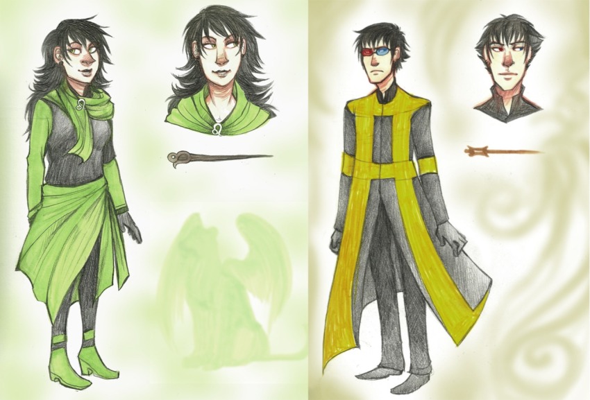 ancestors clarrisa crossover harry_potter humanized the_disciple the_psiioniic