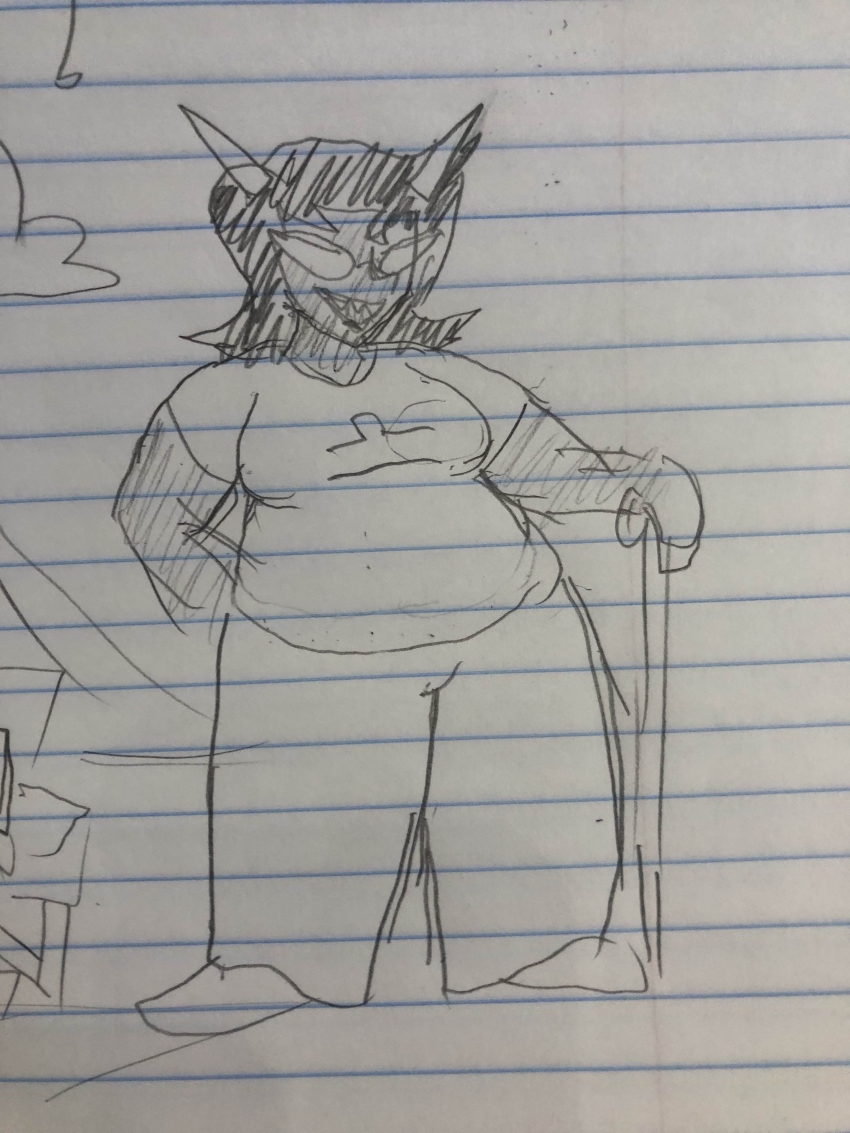 2024 aquaticfoxfire chubstuck dragon_cane fullres grayscale native_source pencil sketch terezi_pyrope