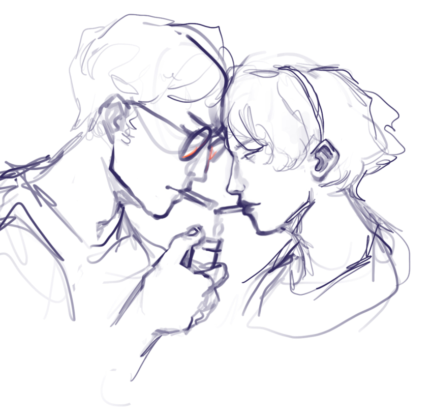 2021 dave_strider dersecest fullres grayscale headshot highlight_color incest profile ravedose redrom rose_lalonde shipping sketch smoking