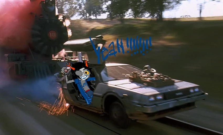 back_to_the_future car crossover image_manipulation pir8_coat solo source_needed sourcing_attempted vriska_serket wut