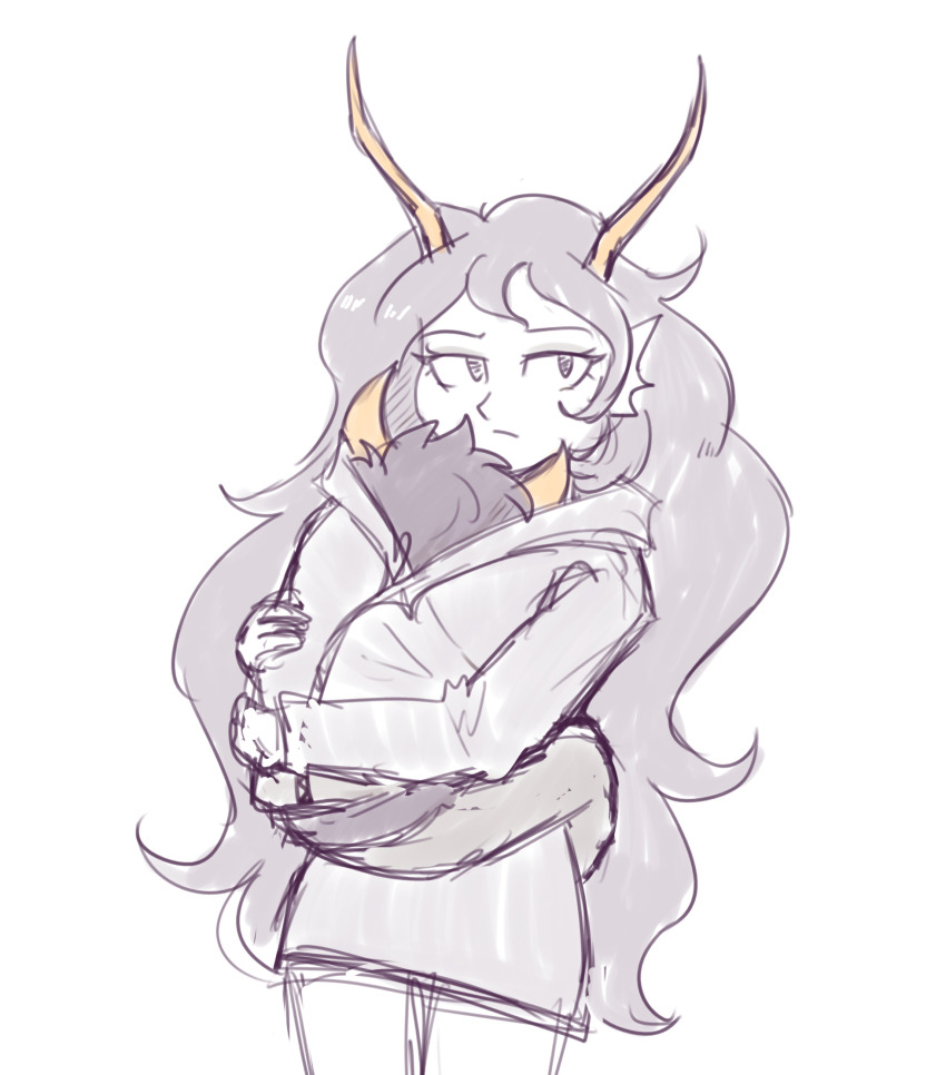 2023 body_modification carrying cridea_jeevik fourthwing-art fullres hiveswap hug ship_name_needed sketch xefros_tritoh