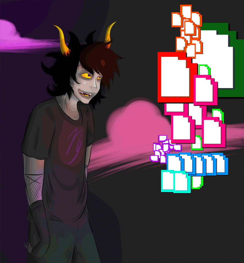 animated clouds gamzee_makara panel_redraw solo source_needed sourcing_attempted sylladex