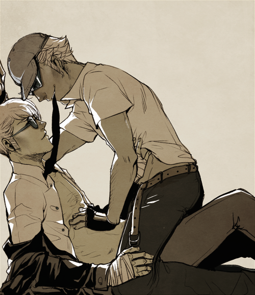 alpha_dave bro brocest grayscale incest mallius no_shirt shipping sitting s...