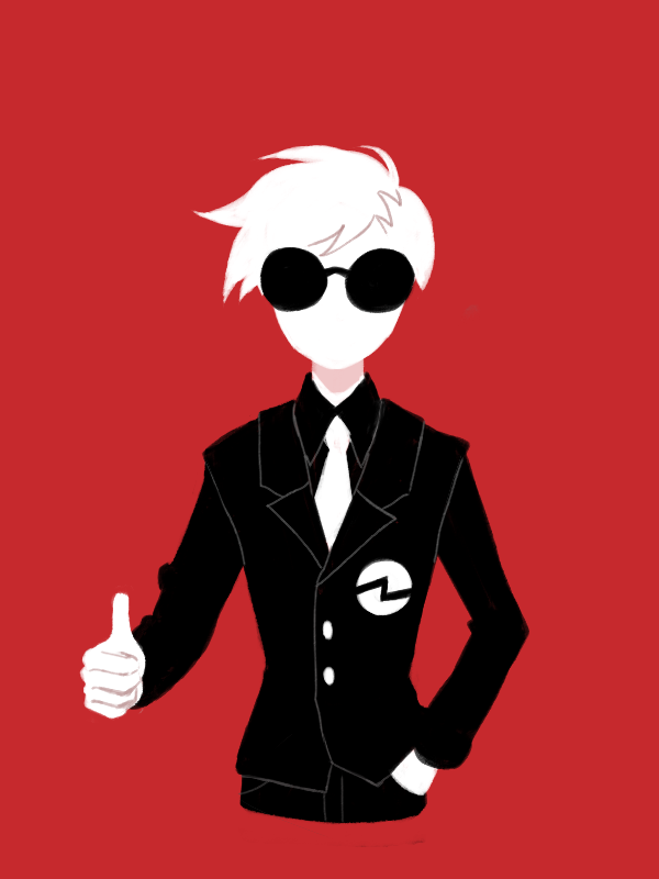 dave_strider four_aces_suited silhouette solo thumbs_up tls.