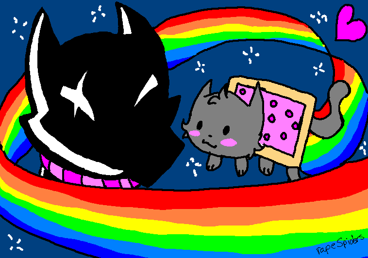 Включи радужные друзья кот. Ньян Ньян Кэт Единорог. Нян Кэт Единорог. Радужный кот. Котик с радугой.