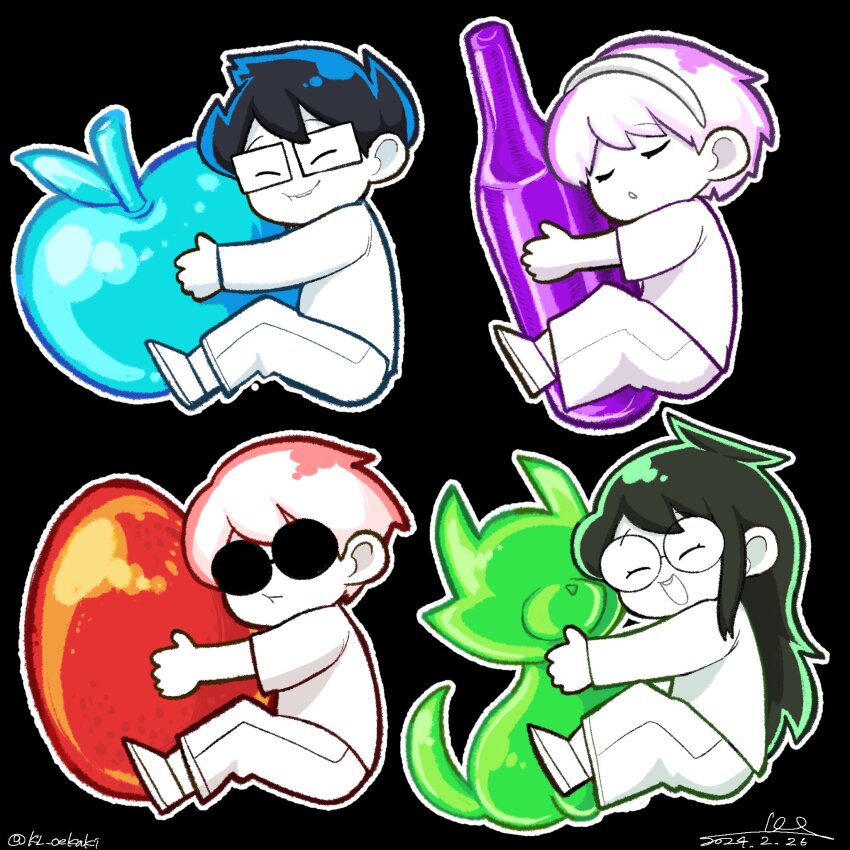 MSPA Booru - 2024 beta kids chibi cruxite apple cruxite bottle cruxite ...