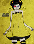 bee_outfit broken_source crossdressing no_glasses sollux_captor solo stridererotica rating:Safe score:1 user:sync