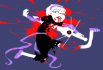 amputation black_squiddle_dress blood broken_source caledscratch dead fullres gore humhumbert image_manipulation impalement jaggy_lines rose_lalonde solo rating:Safe score:19 user:sync