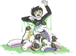 alternians anonymous_artist aradia_megido broken_source equius_zahhak eridan_ampora feferi_peixes fullres gamzee_makara grubs jaggy_lines kanaya_maryam karkat_vantas nepeta_leijon sollux_captor starter_outfit tavros_nitram terezi_pyrope vriska_serket rating:Safe score:3 user:sync