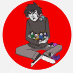 alternians aradia_megido equius_zahhak eridan_ampora feferi_peixes gamzee_makara grubs kanaya_maryam karkat_vantas nepeta_leijon reinardfox sitting sleeping sollux_captor tavros_nitram terezi_pyrope vriska_serket rating:Safe score:0 user:sync