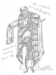 2010 bec_noir cairo_overcoat carrying fullres grayscale impalement jack_noir multiple_personas pencil sovereign_slayer spades_slick swift rating:Safe score:3 user:sync