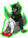 dogtail dogtier godtier grimbark jade_harley pajarito sitting solo transparent witch rating:Safe score:17 user:LonelyCoast