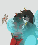 broken_source dragon_cane godtier legislacerator_suit light_aspect near_kiss scourge_sisters secretsonya shipping terezi_pyrope thief vriska_serket rating:Safe score:2 user:sync