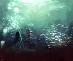 2015 animals back_angle broken_source city feferi_peixes fish pashfork solo underwater rating:Safe score:5 user:Edfan32