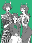 ancestors body_modification dancestors kanaya_maryam maryams monochrome porrim_maryam the_dolorosa tubbs rating:Safe score:4 user:MisterSolitaire