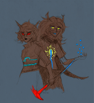 blood dragon_cane fluorite_octet ftaires godtier legislacerator_suit light_aspect scourge_sisters terezi_pyrope thief vriska_serket rating:Safe score:2 user:sync