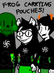 aspect_hoodie calliope colakidney dogtier frogs godtier jade_harley kanaya_maryam space_aspect witch rating:Safe score:1 user:sync