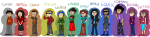 alternians aradia_megido au dragon_cane equius_zahhak eridan_ampora feferi_peixes gamzee_makara height_chart humanized kanaya_maryam karkat_vantas nepeta_leijon sollux_captor spectrum tavros_nitram terezi_pyrope vriska_serket weirdspaceninja rating:Safe score:5 user:Tropylium