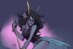 dontscary dream_ghost feferi_peixes freckles psidon's_trident solo rating:Safe score:16 user:sync