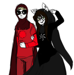 arm_in_arm ask dave_strider dogtier godtier jade_harley knight leverets witch rating:Safe score:3 user:Chocoboo