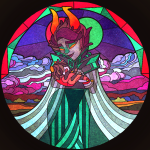ancestors carrying clouds cover_art dolomom grubs notzilon stained_glass the_dolorosa the_sufferer rating:Safe score:5 user:sync