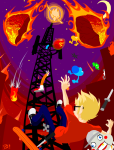 back_angle bro cover_art dave_strider lil_cal low_angle meteor seppucrow smuppets sprite stars xanaductor rating:Safe score:6 user:sync