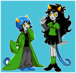 dancestors jocheong leijons meulin_leijon nepeta_leijon rating:Safe score:7 user:Pie
