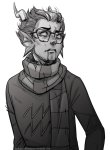 blood eridan_ampora grayscale solo technicolordame transparent rating:Safe score:6 user:Chocoboo