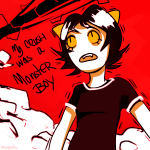 2013 amarantto broken_source casual lyricstuck nepeta_leijon no_hat shokubai_phantom_girl solo text vocaloid rating:Safe score:4 user:Pie