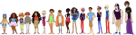 alternate_hair alternians aradia_megido beta_kids dave_strider equius_zahhak eridan_ampora feferi_peixes freckles gamzee_makara height_chart humanized jade_harley john_egbert kanaya_maryam karkat_vantas maya nepeta_leijon rose_lalonde sollux_captor tavros_nitram terezi_pyrope vriska_serket rating:Safe score:14 user:nobooks